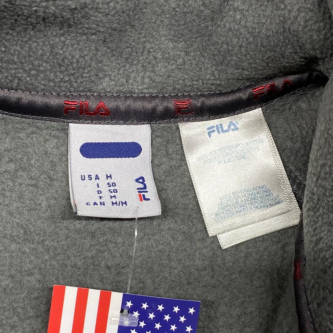 미국빈티지 휠라 아노락 후리스 상품이미지3