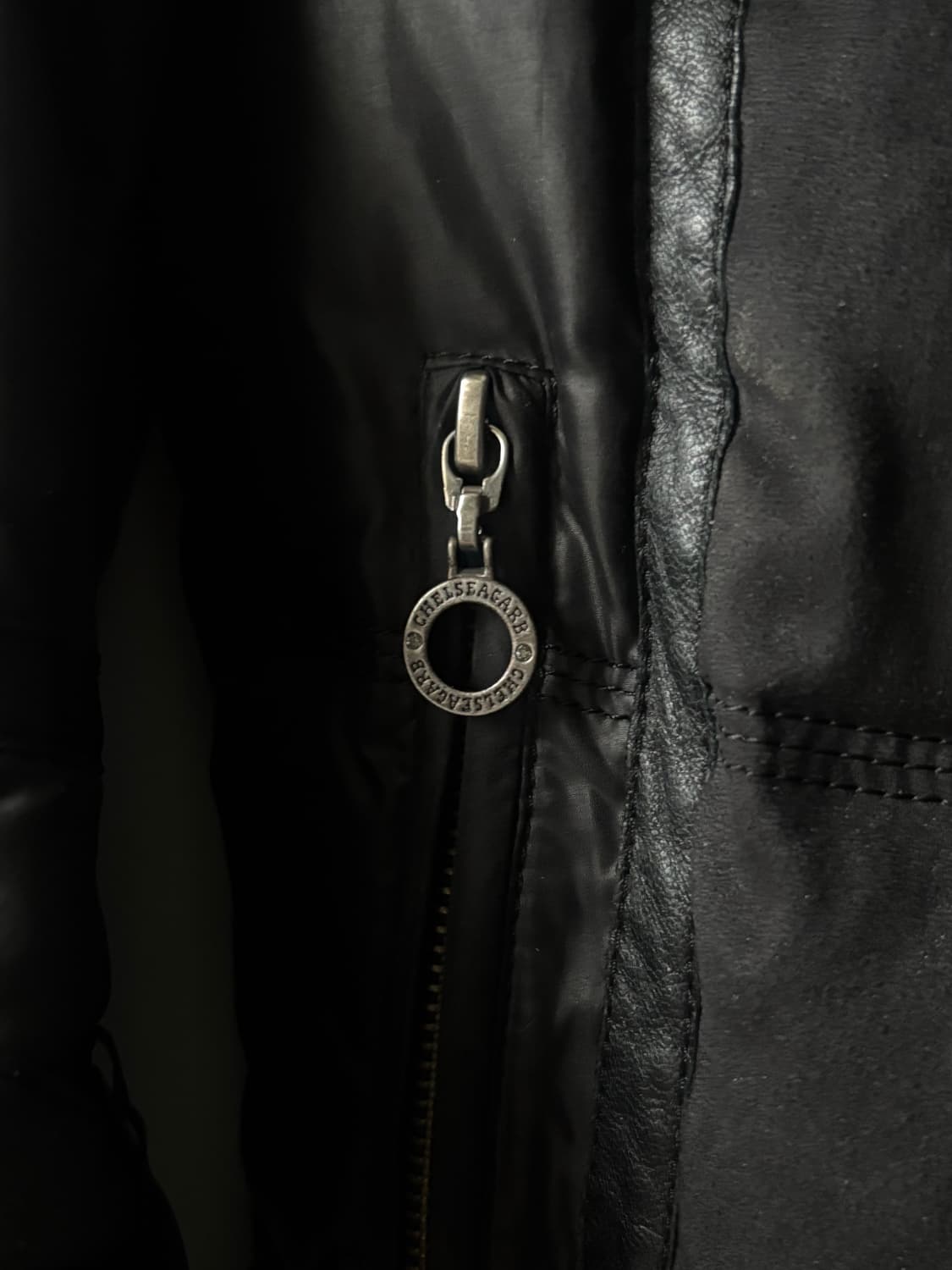 CHELSEAGARB 첼시가브 블랙 패딩 점퍼 일본 빈티지 패딩 상품이미지6