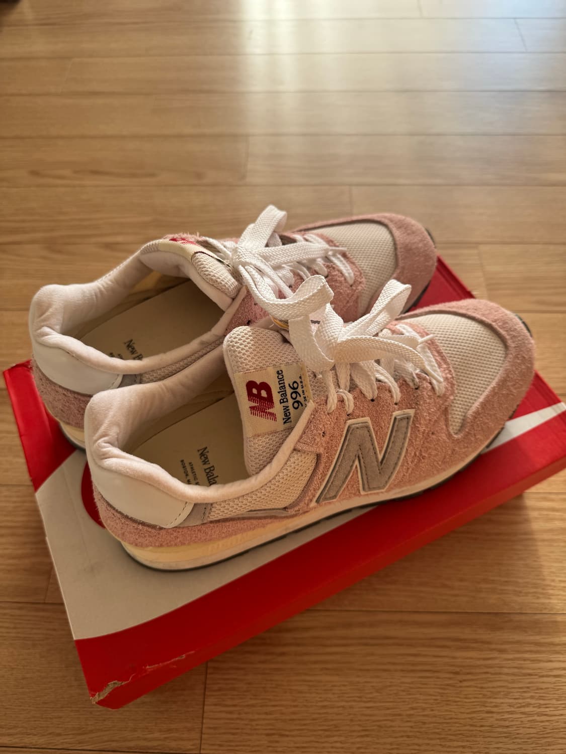 뉴발란스 996 핑크 헤이즈 실버 270 상품이미지2