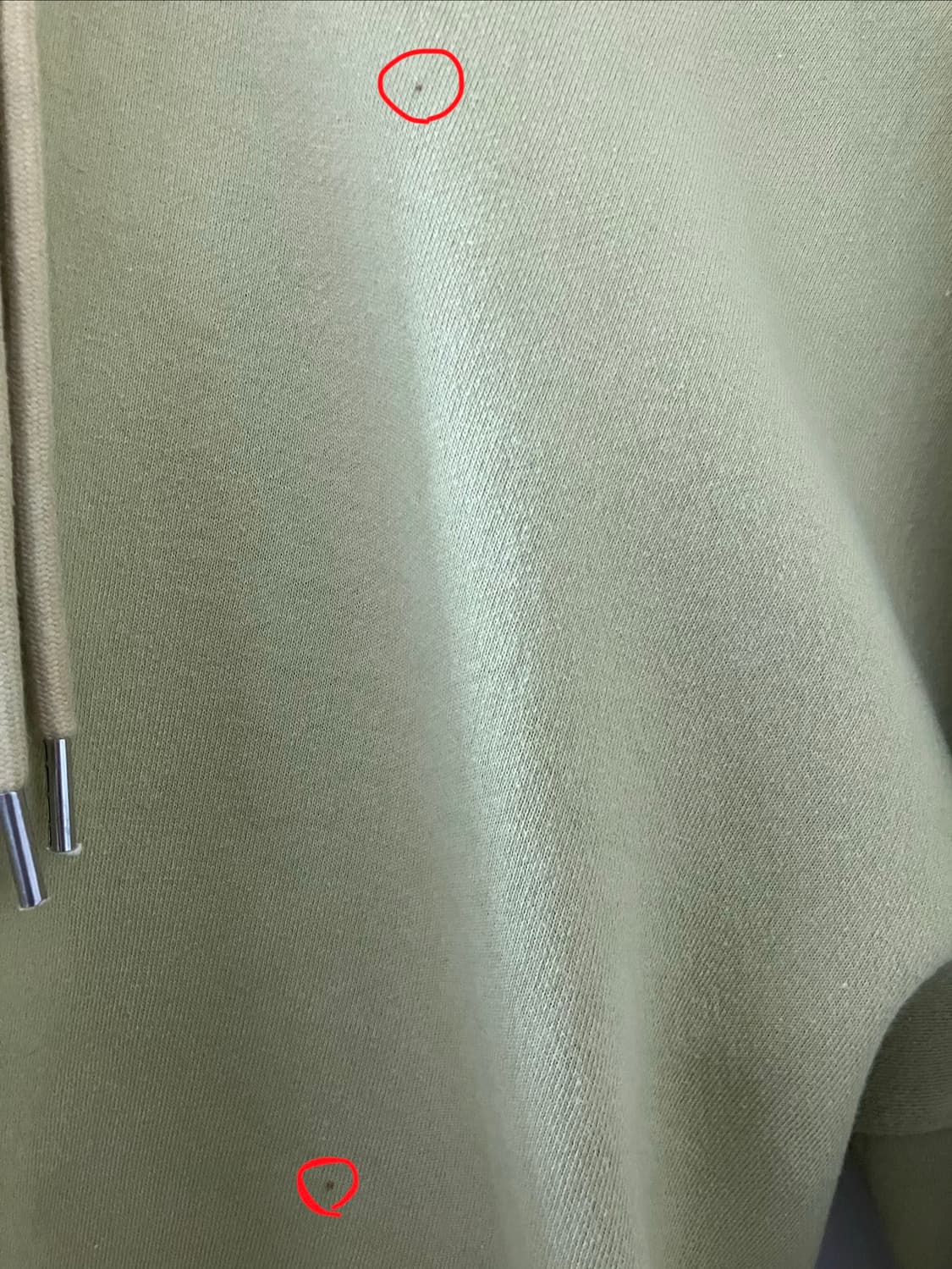 Natural balloon hoodie 연두색 상품이미지4