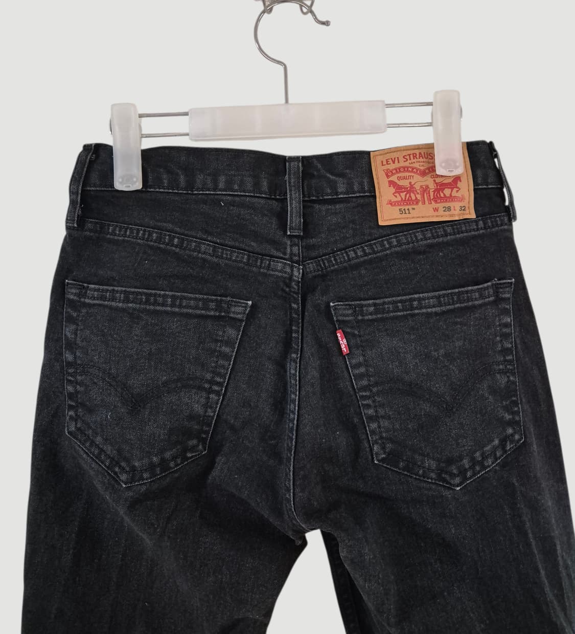 [27]리바이스511 여자 블랙 데님 청바지 상품이미지2