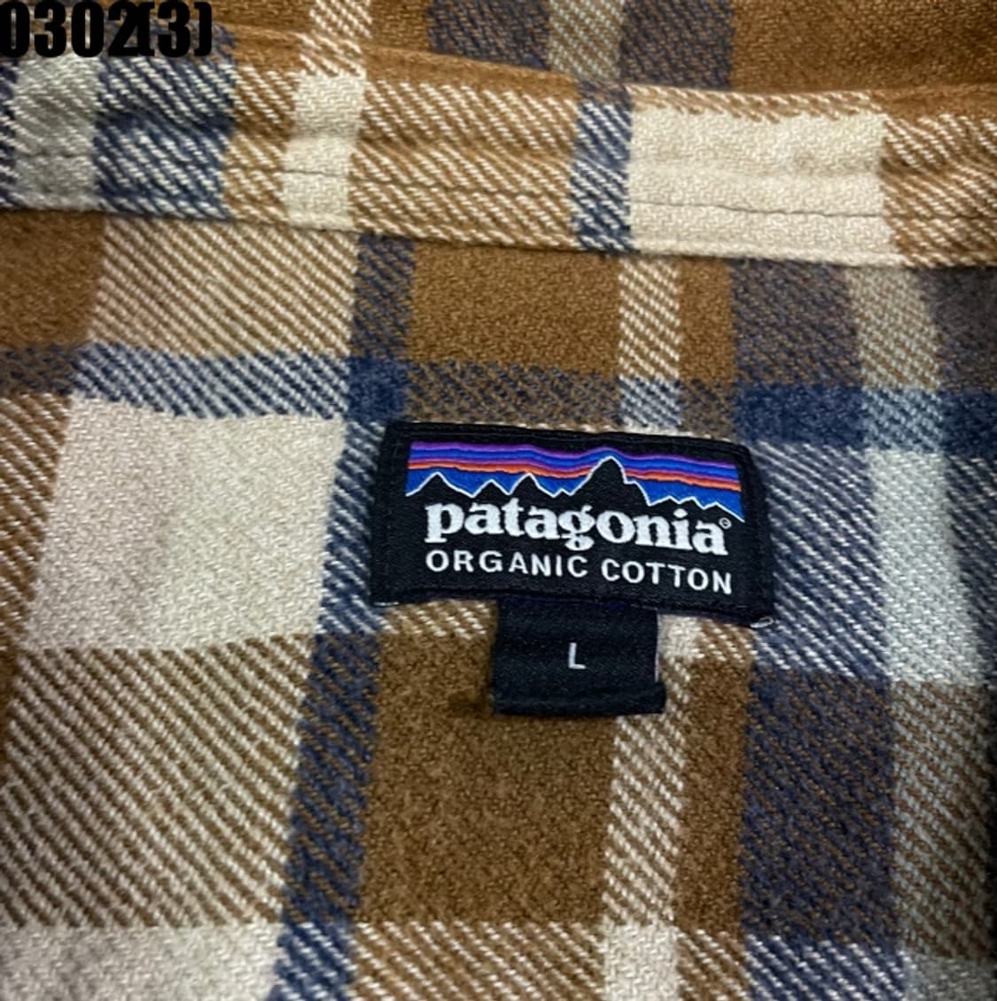 파타고니아 체크 긴팔 셔츠 상품이미지3