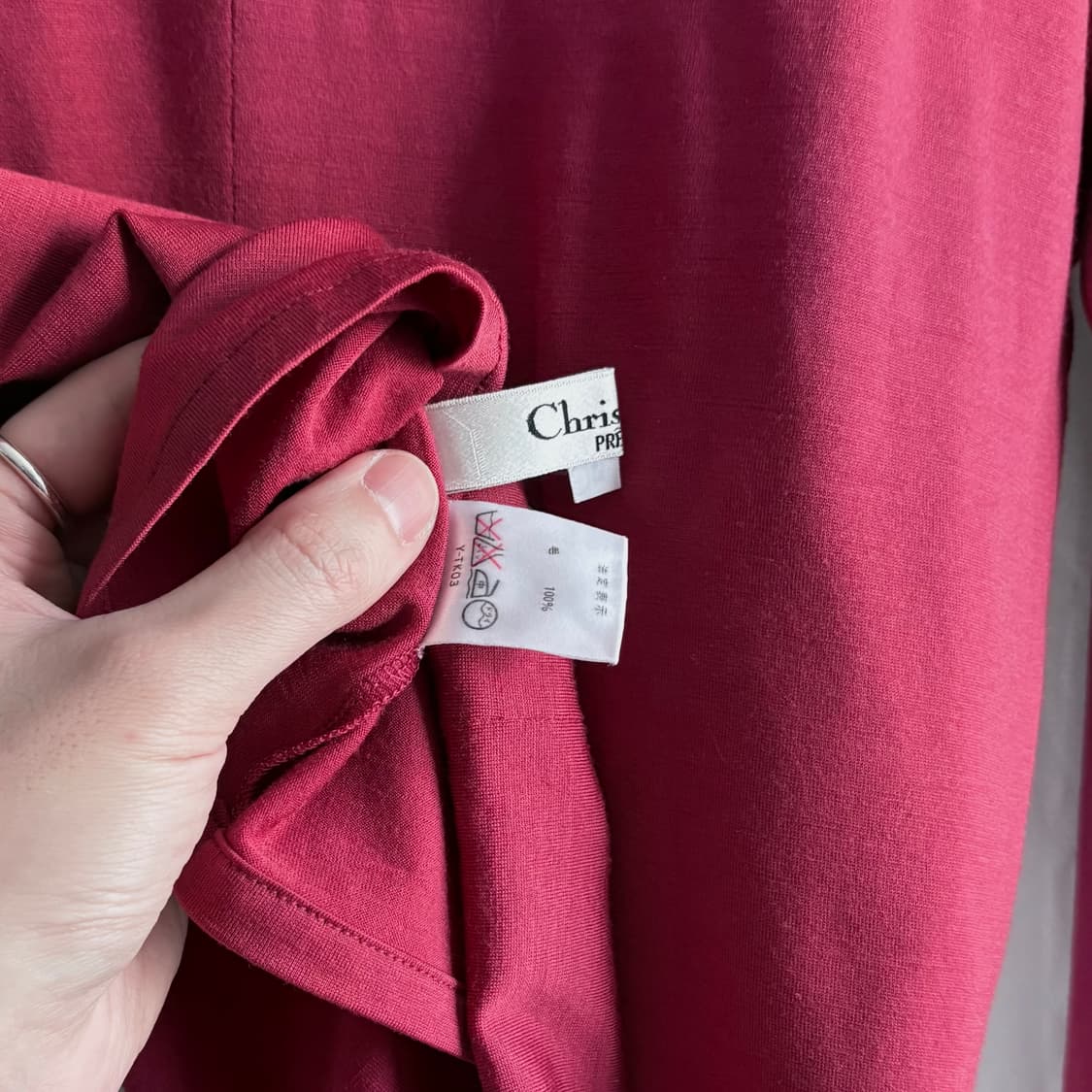 Christian Dior Layered Neck Long Sleeve  상품이미지4