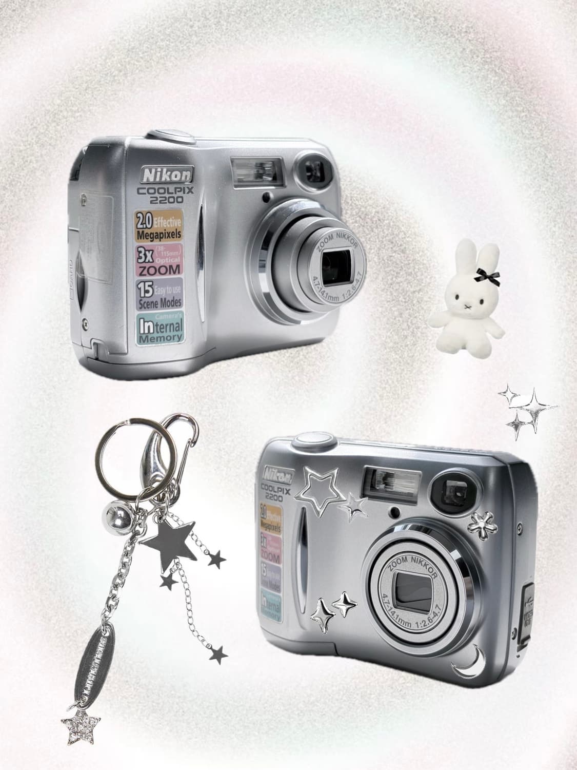 사쿠라디카,희귀템) Nikon Coolpix 2200 디카 상품이미지1