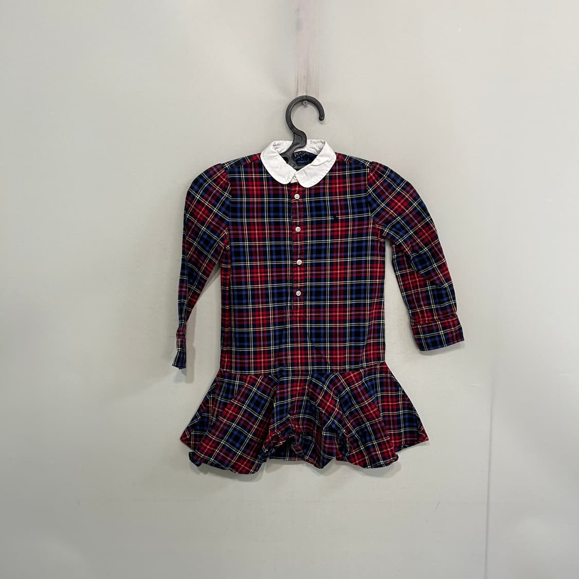 폴로 랄프로렌 키즈 체크 원피스 5세 상품이미지1