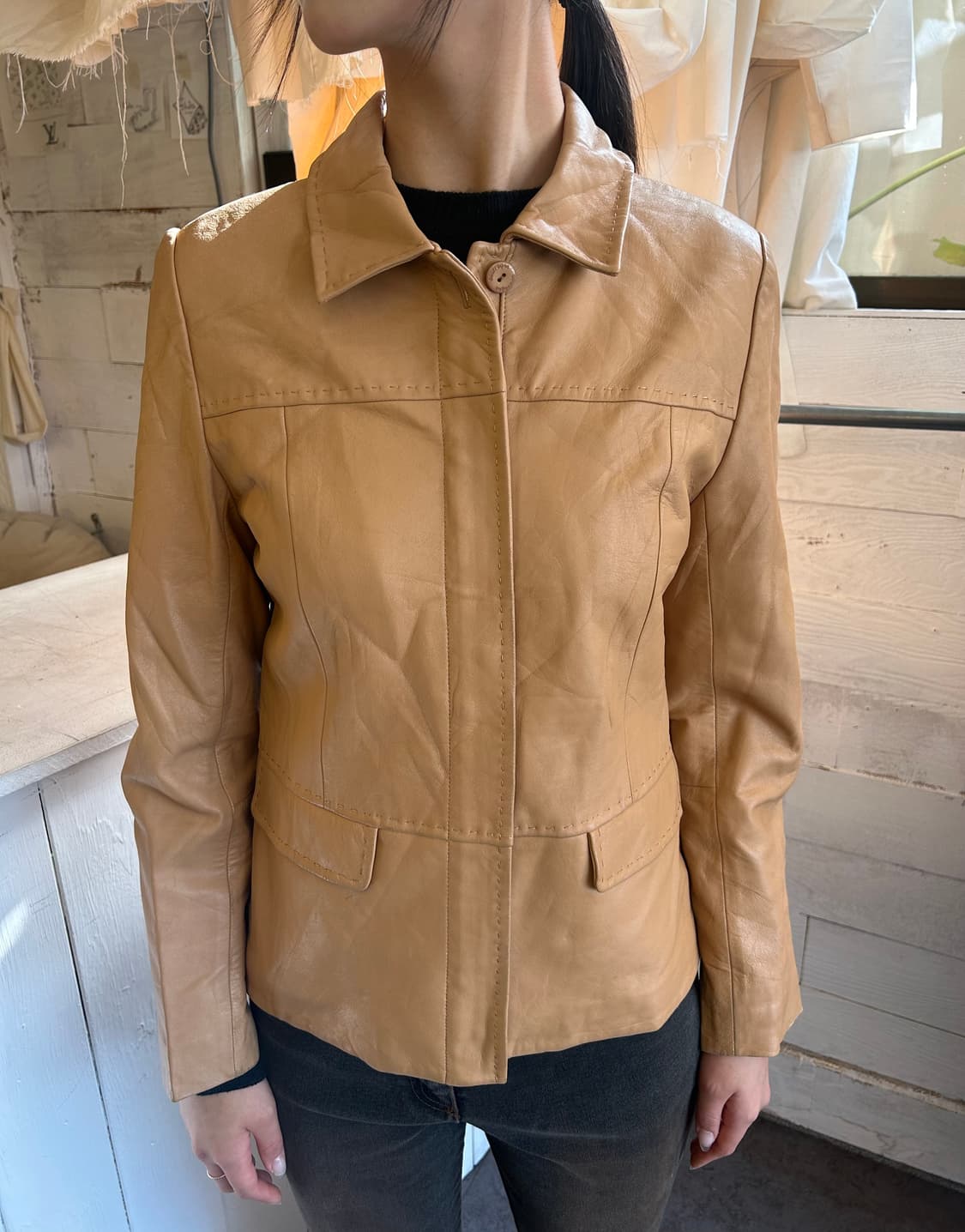 courrēges 레더자켓 상품이미지1