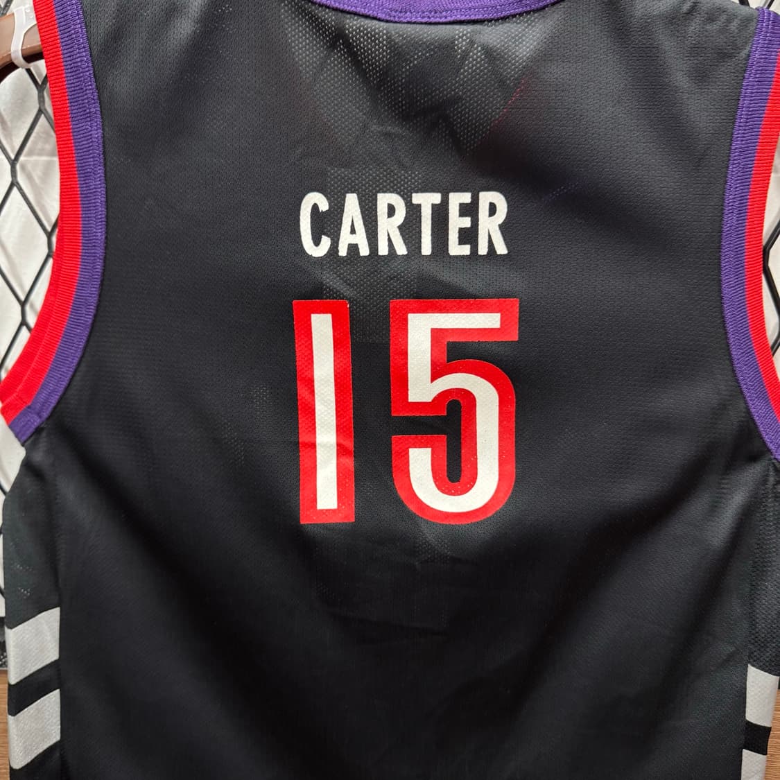 00s 챔피온 X NBA 토론토 랩터스 레플리카 유스 저지 퍼플 상품이미지6