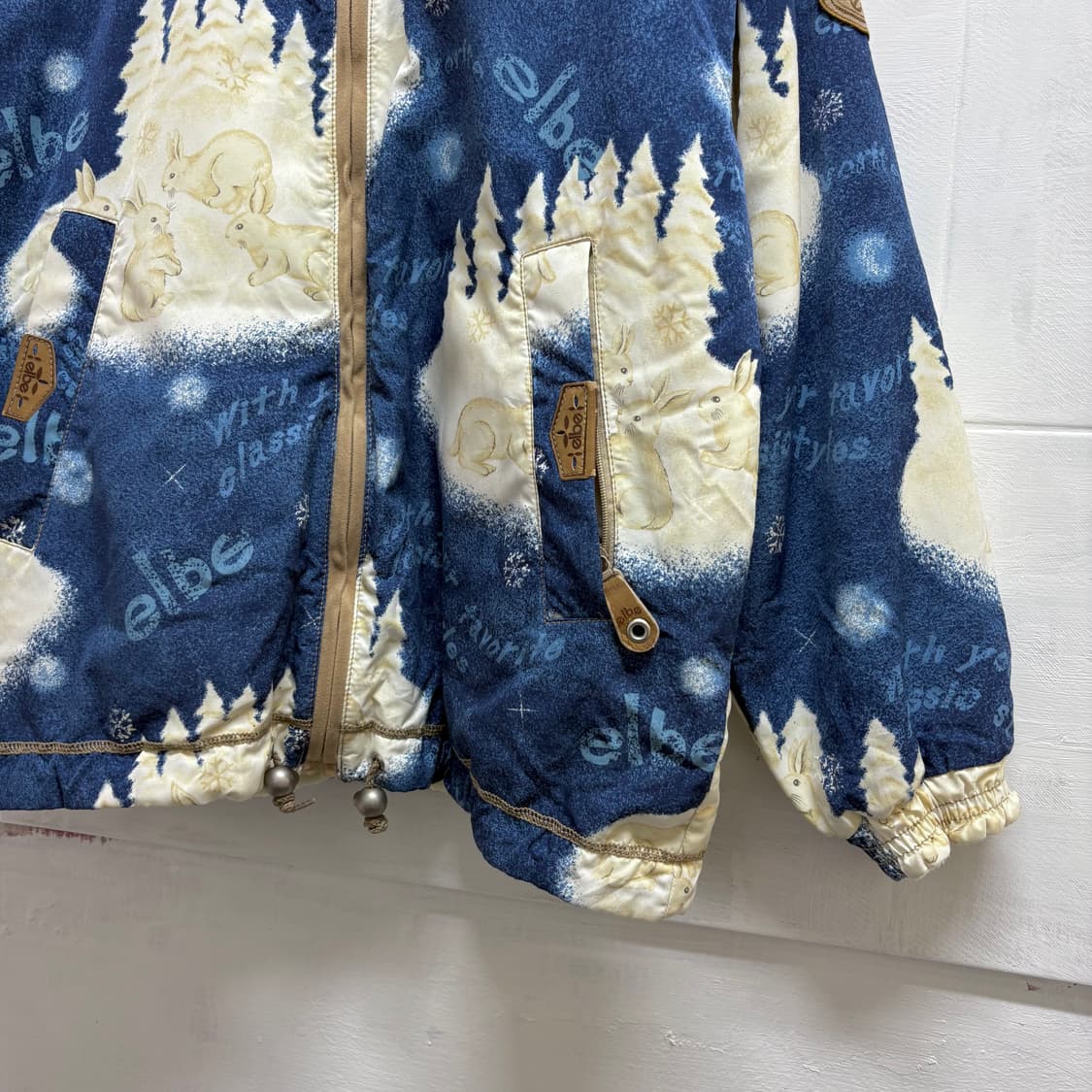 elbe 토끼 리버서블 스키 점퍼 아우터 (JPN) 상품이미지3