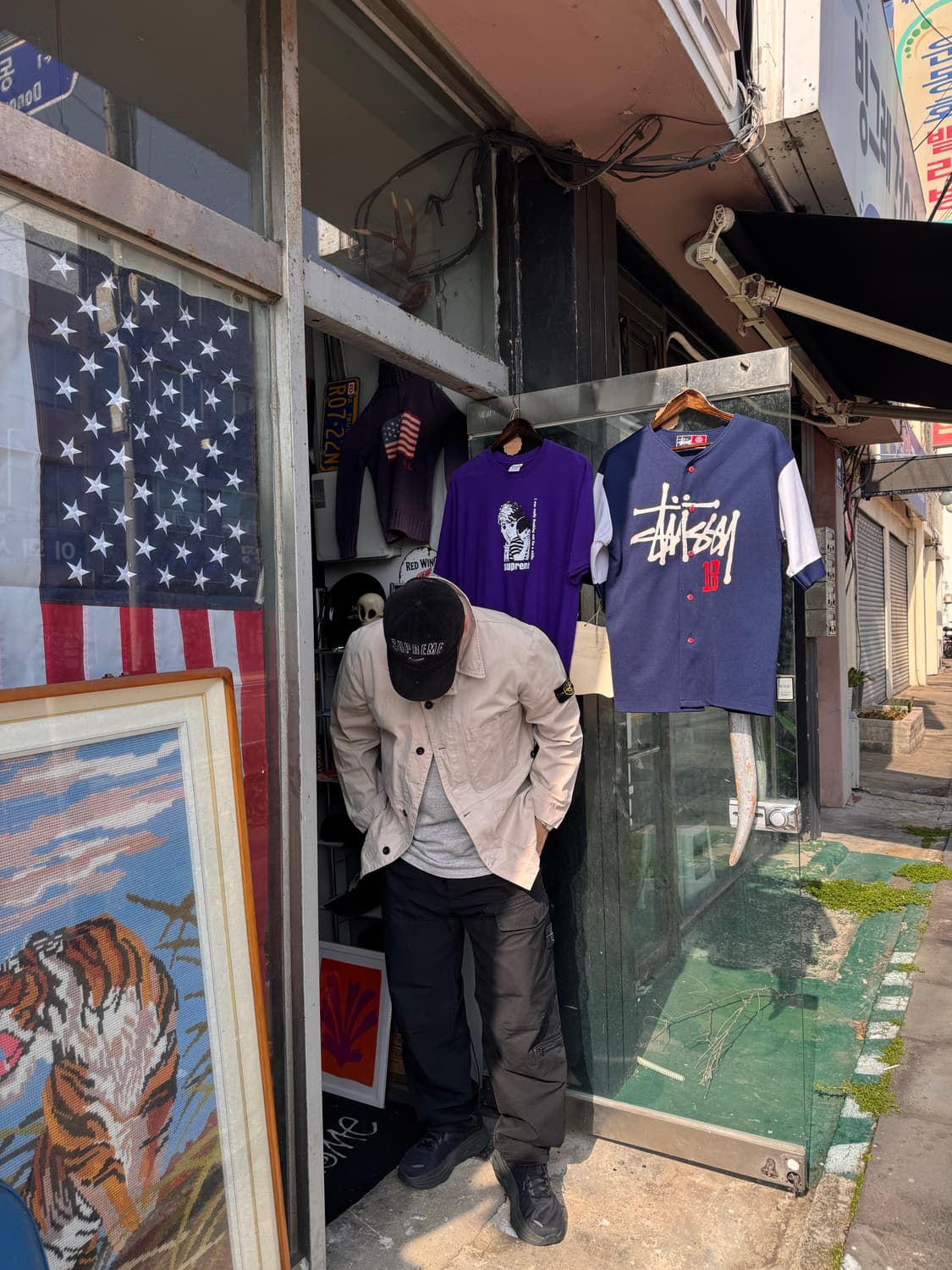 한글 정품)스톤아일랜드 구형 자켓 105 상품이미지2