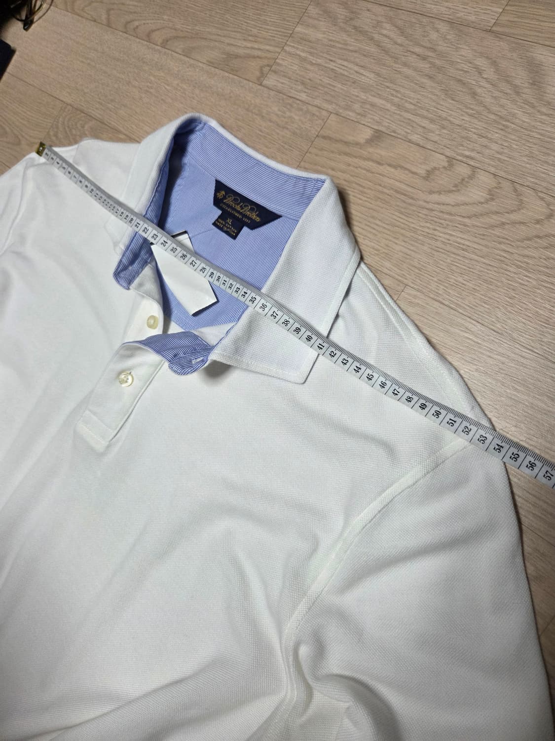 (새상품)BROOKS BROTHERS 긴팔 카라티 티셔츠 슬리브  상품이미지9