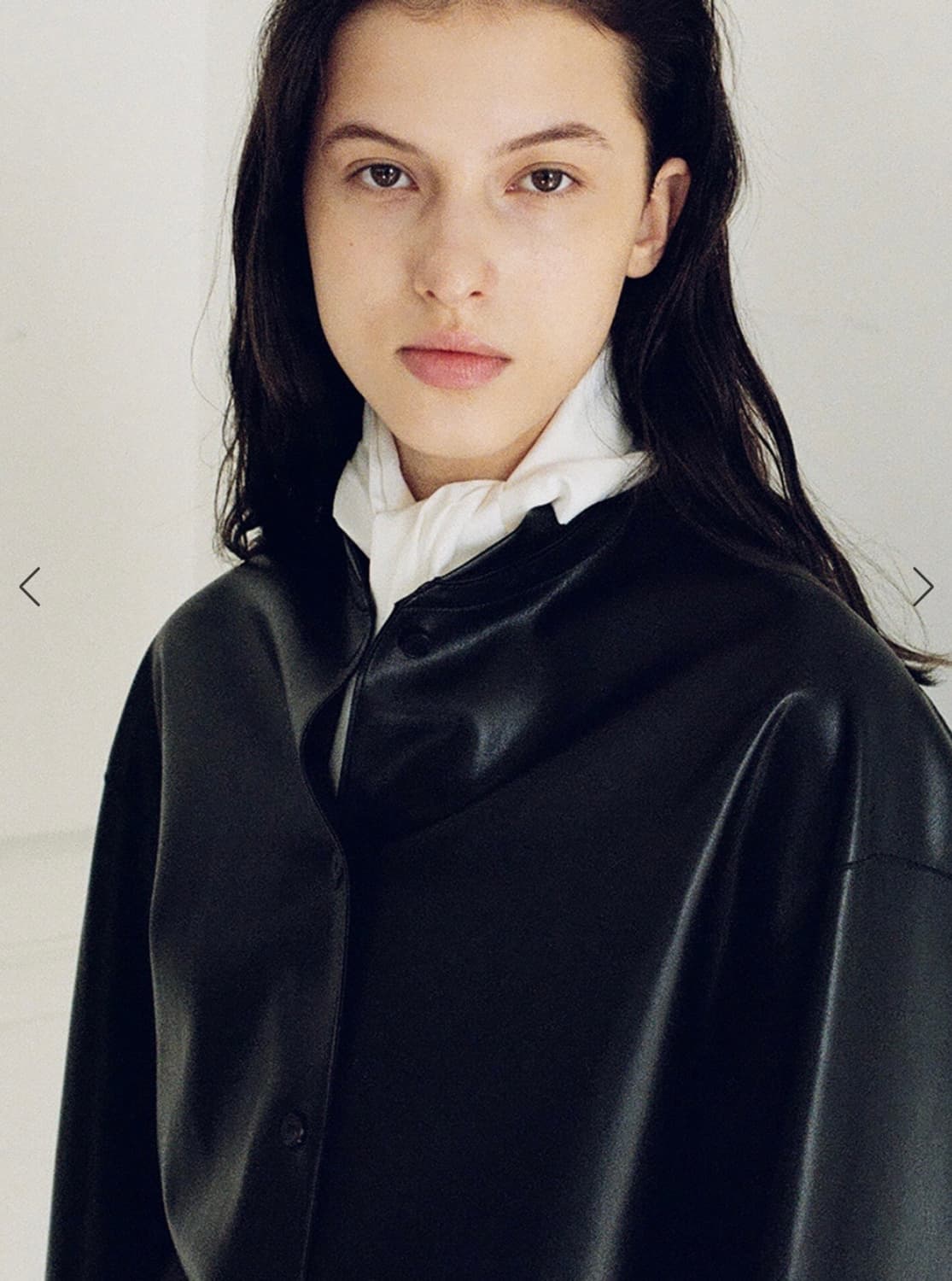 에레 DOYLE LEATHER JACKET [BLACK] 상품이미지2