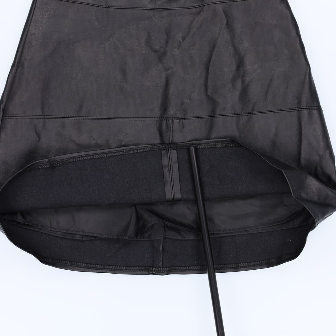[S] 빈티지 여성 레더 스커트 치마 1205HR2 상품이미지5
