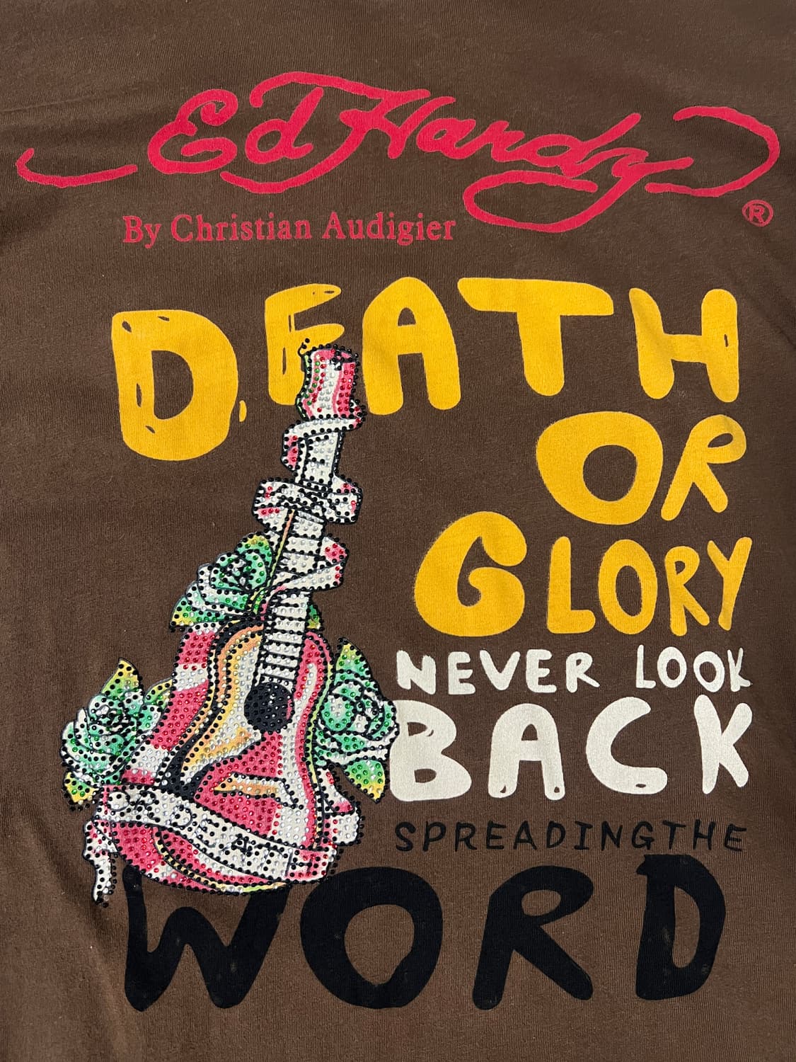 에드 하디 Ed Hardy 브라운 롱슬리브 상품이미지3