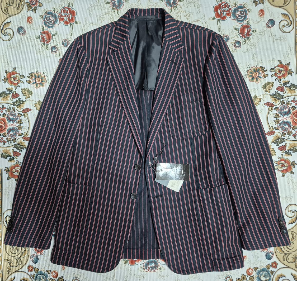 구찌 스트라이프 린넨 자켓/52 상품이미지1