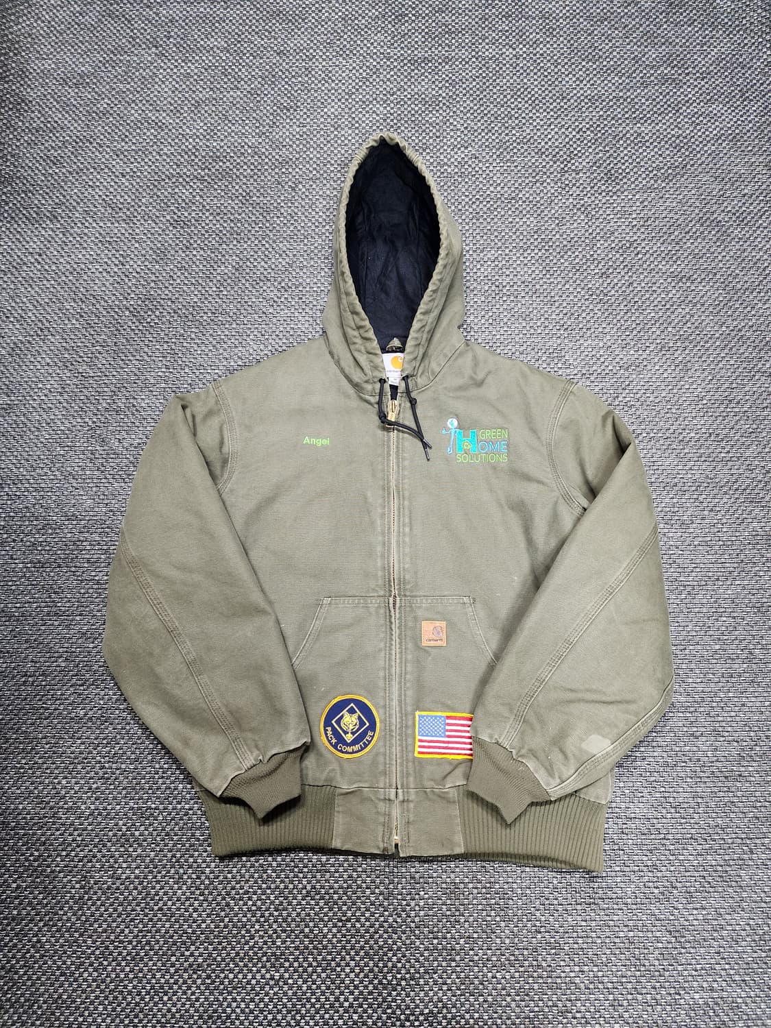 칼하트 액티브 자켓 M사이즈 상품이미지1