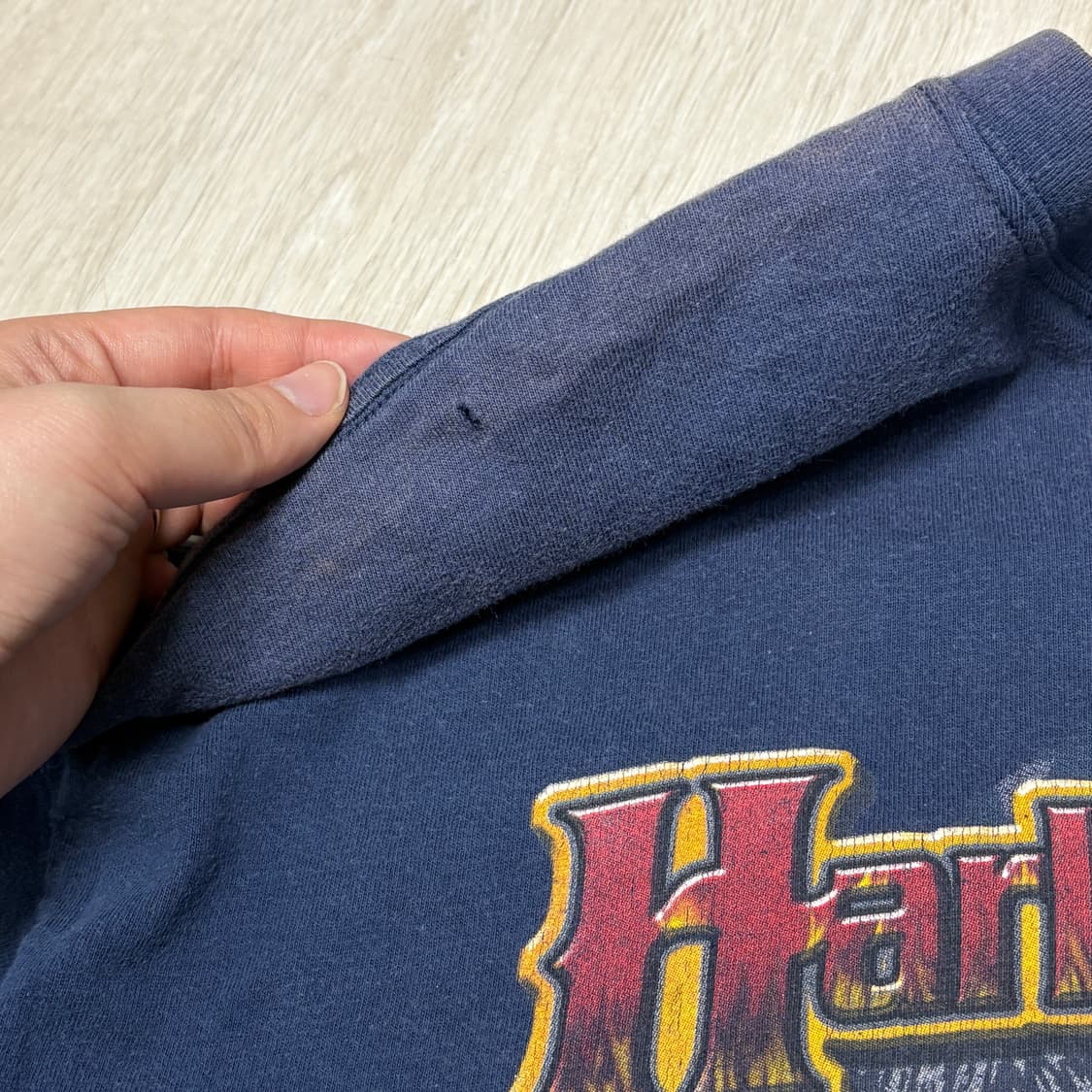 할리데이비슨 A Touch of Class 반팔 네이비 상품이미지6