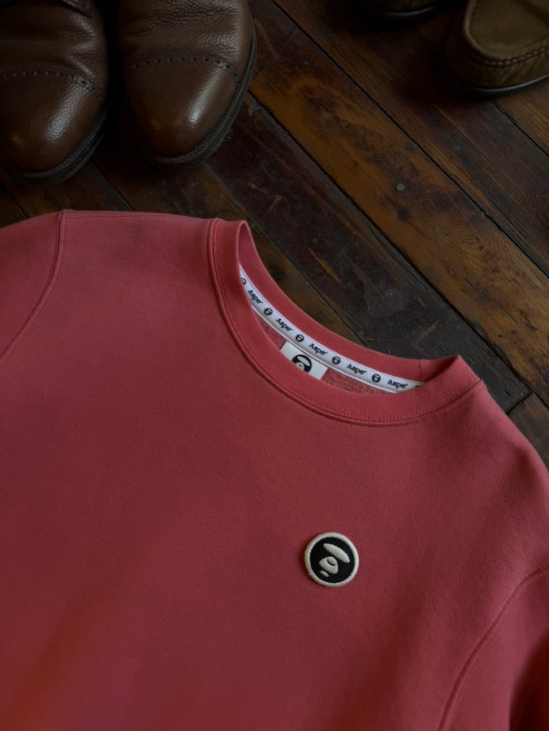 베이프 맨투맨 남 95 여 66~77 상품이미지2