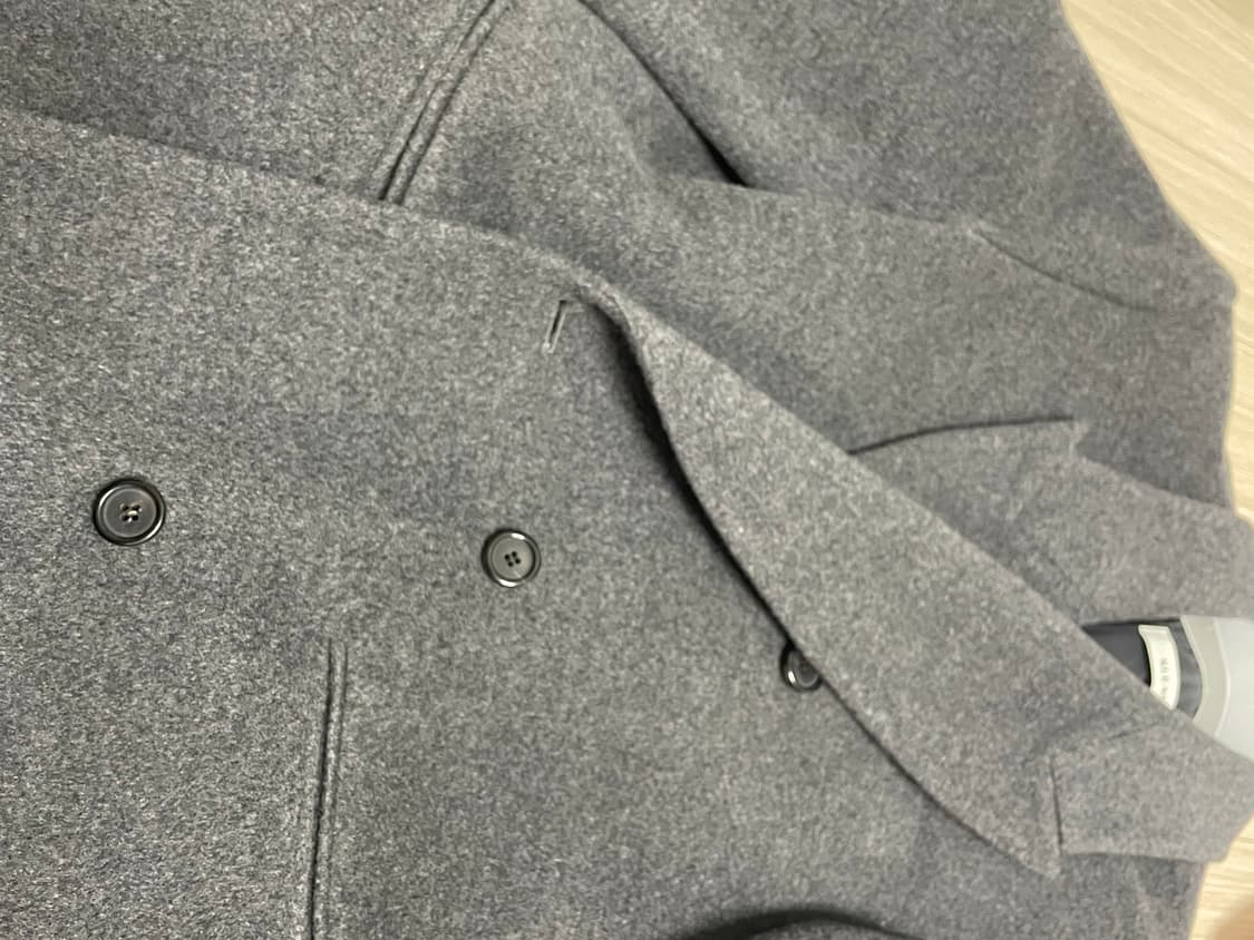 Klean royal cashmere double coat 차콜 S 상품이미지5