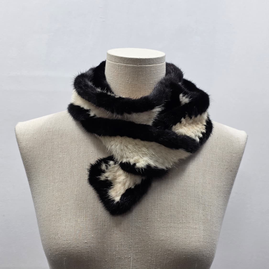 1844 진도모피 엘페 천연 밍크 목도리 125/6.5 상품이미지1