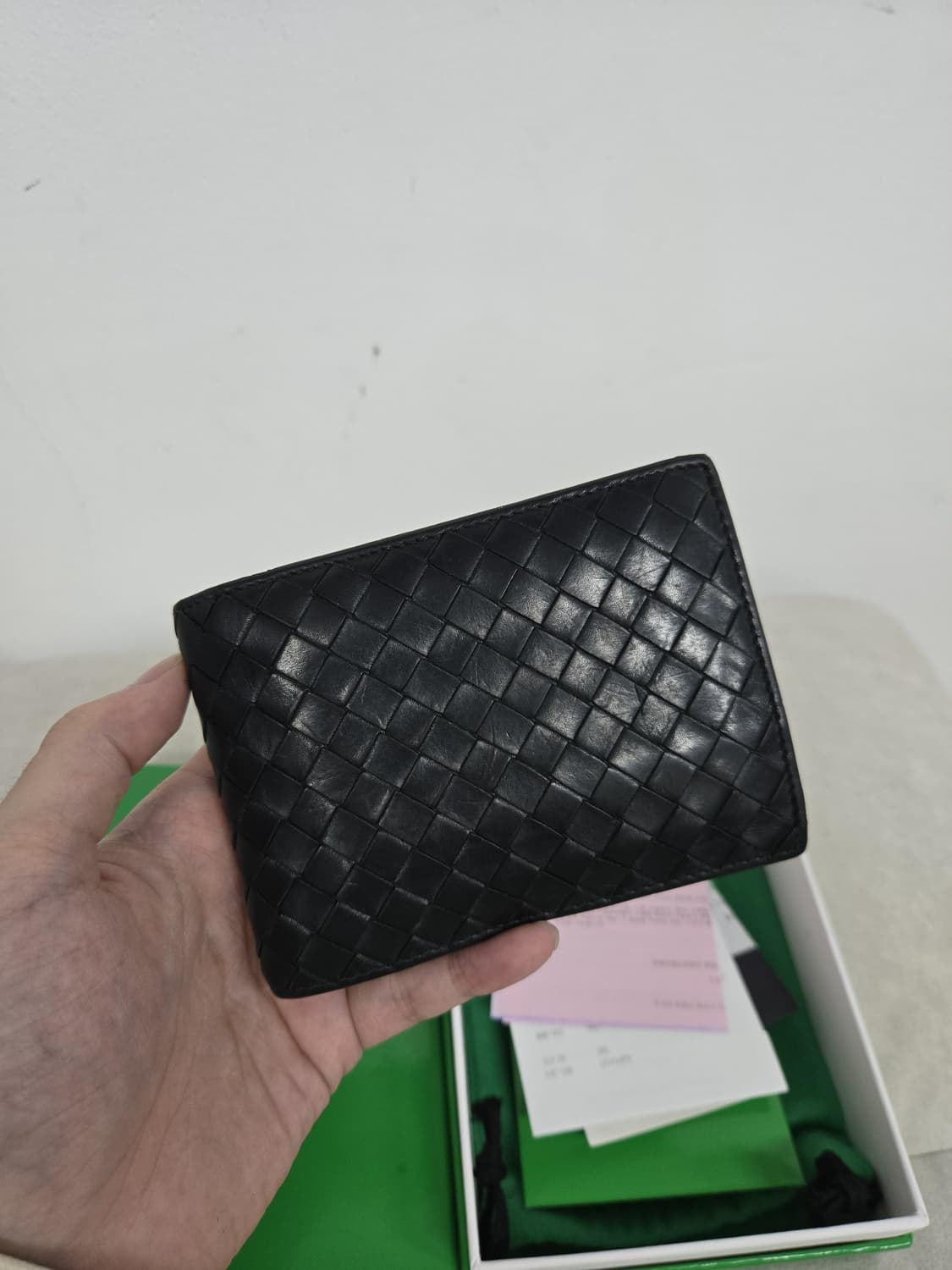 [보증서 정품]보테가베네타 반지갑 상품이미지2