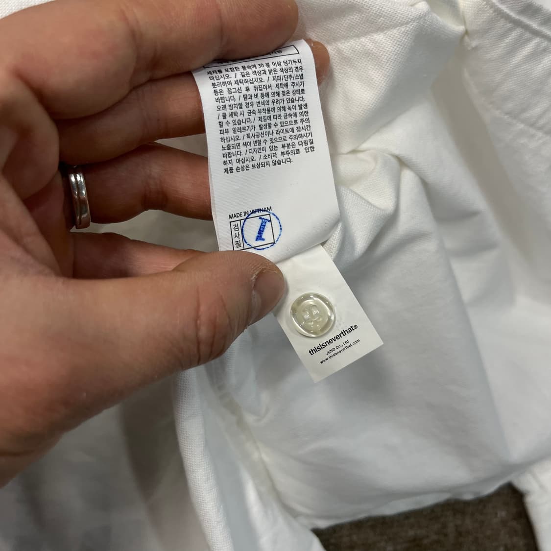 디스이즈네버댓 셔츠 상품이미지5
