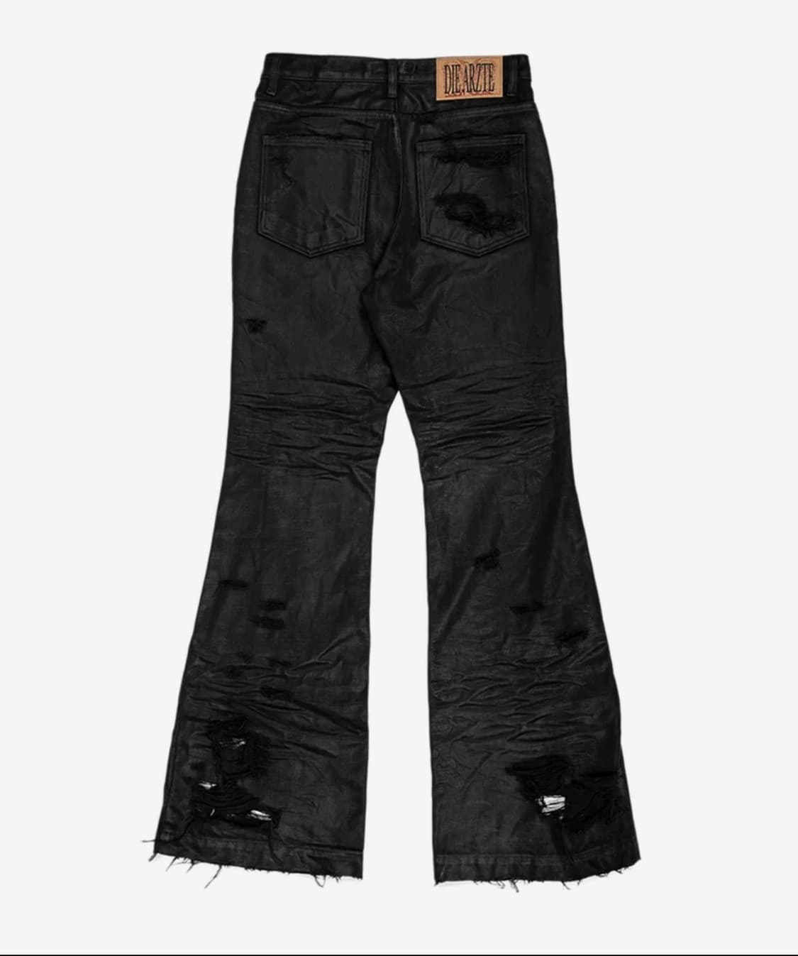 선데이오프클럽 RAVAGE 플레어 코티드 데님 상품이미지3