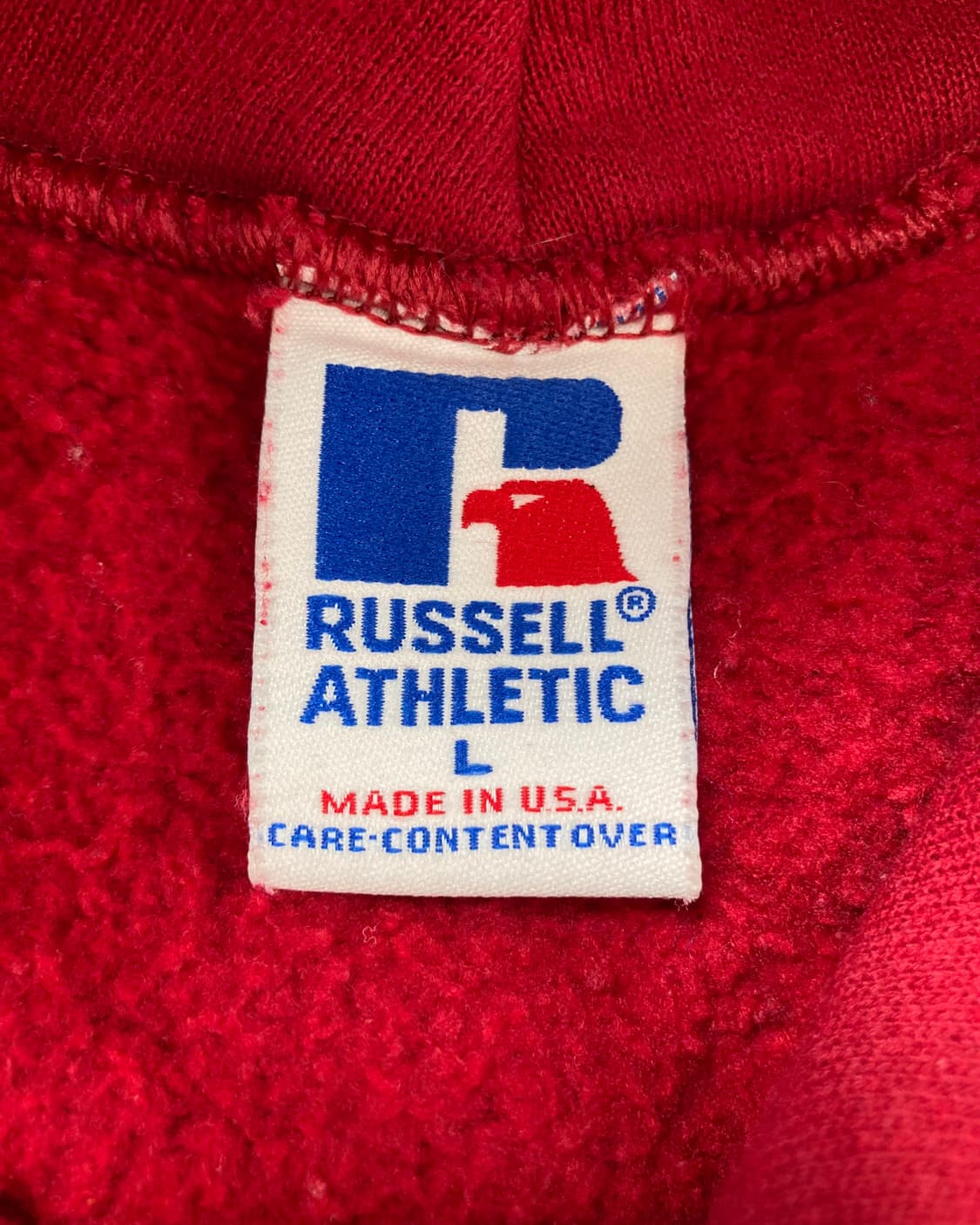 90s Russell Hoodie (red) 상품이미지3
