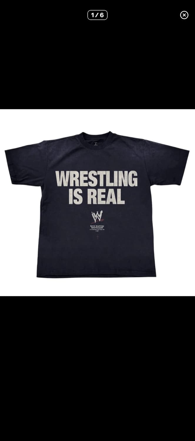 Travis scott WRESTLING IS REAL   S size 상품이미지1