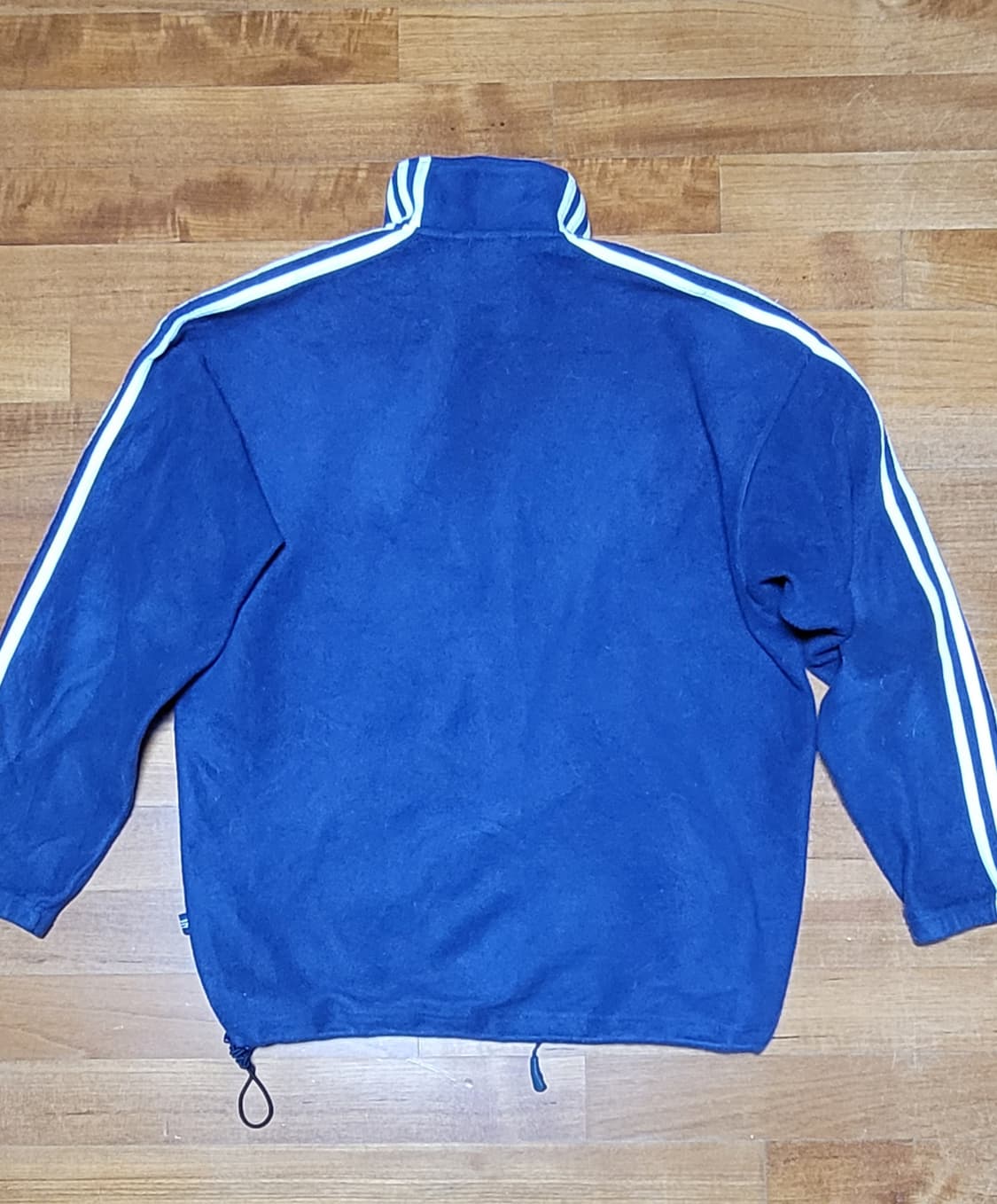 90's 아디다스 만국기 삼선 자켓 105 (네이비) 상품이미지4