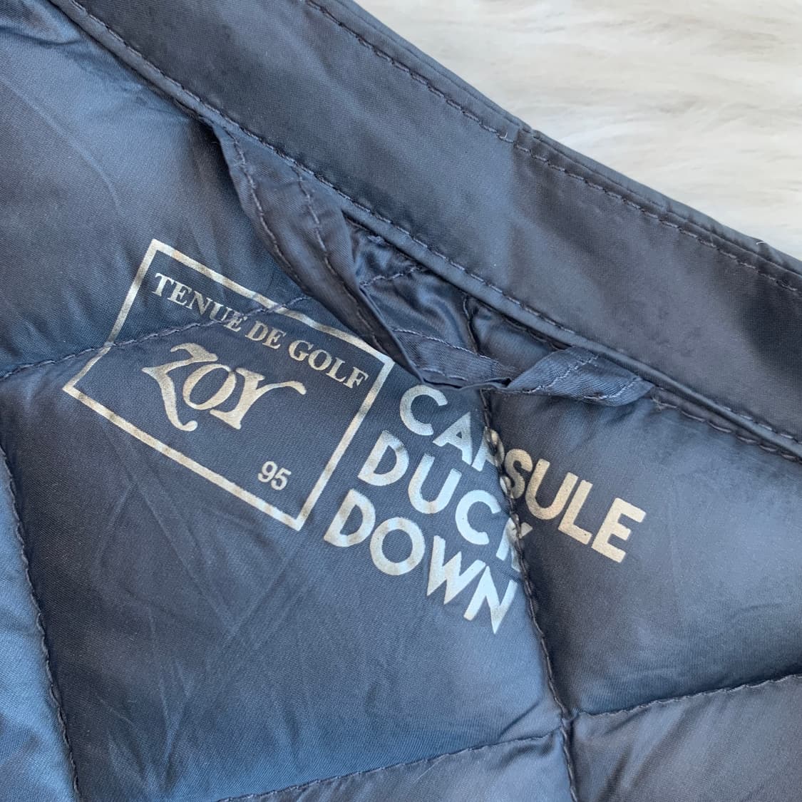테뉴드골프 TENUE DE GOLF 구스다운 경량 패딩 조끼 1728 상품이미지6