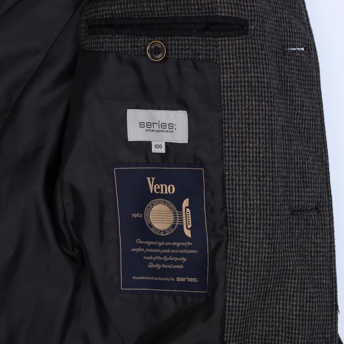 [100] 시리즈 베노 모 울 패딩 코트 자켓 N6887 상품이미지7