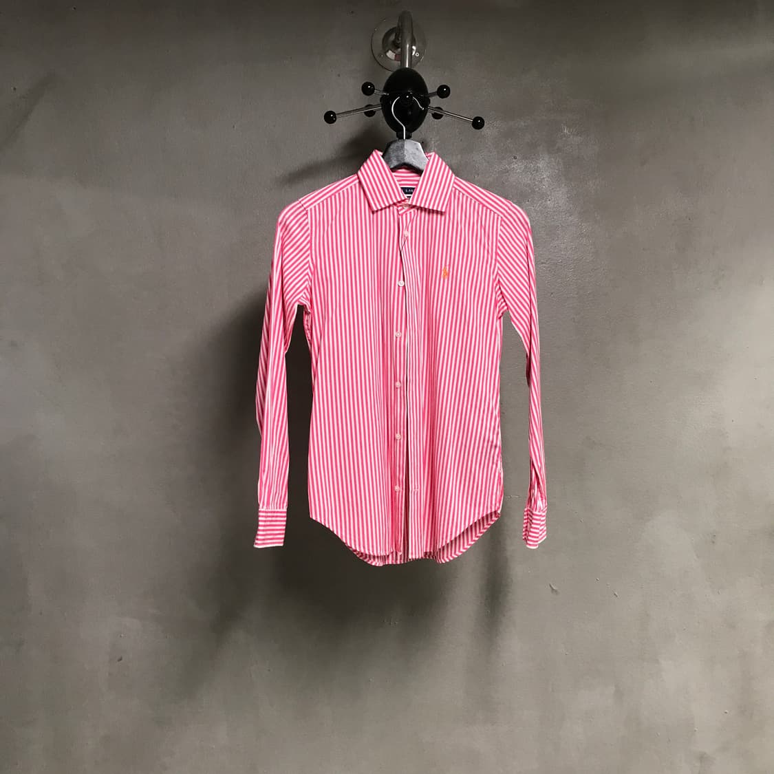 폴로 랄프로렌 스트라이프 셔츠 핑크 2(W) 상품이미지1