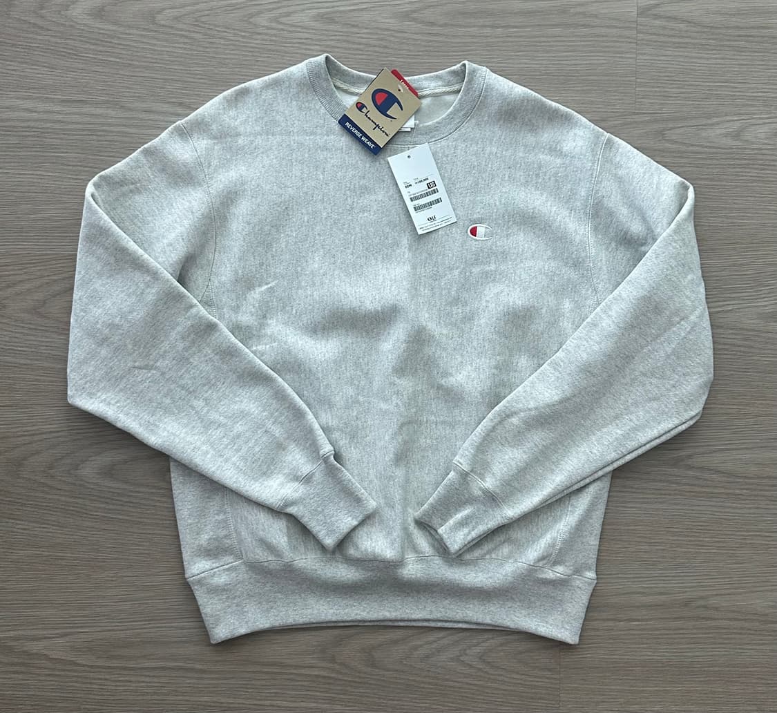 챔피온 리버스위브 오트밀멜란지 M사이즈 상품이미지1