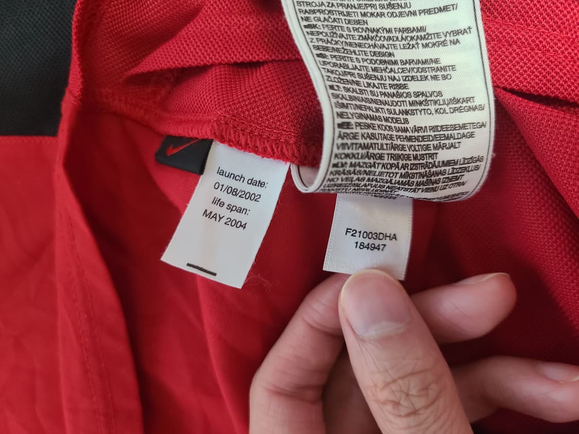 맨유 나이키 02/04 홈 no.7 베컴 (US XL) 상품이미지10