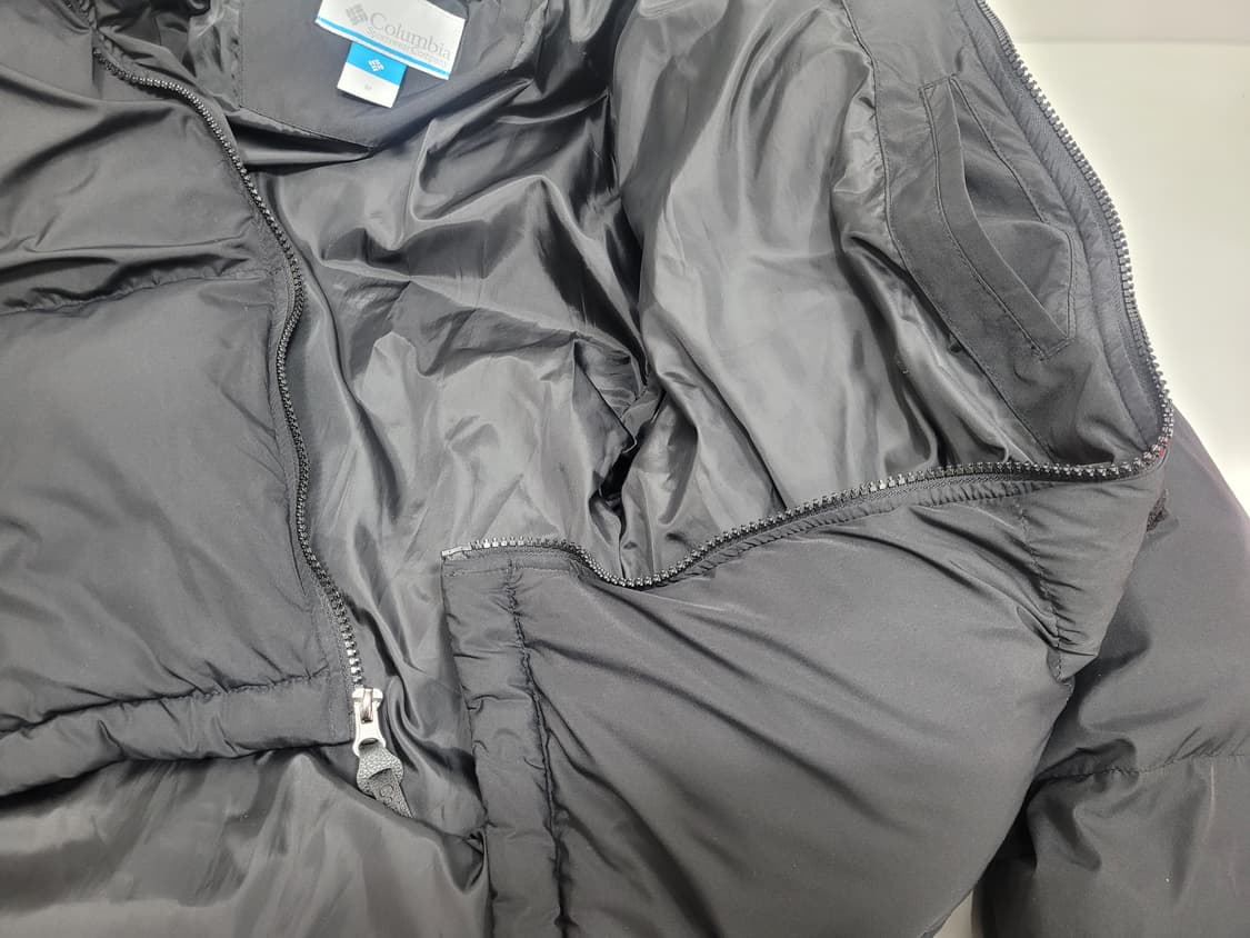 Columbia 21FW 컬럼비아 블랙 푸퍼 패딩 자켓 / 남 M 상품이미지7