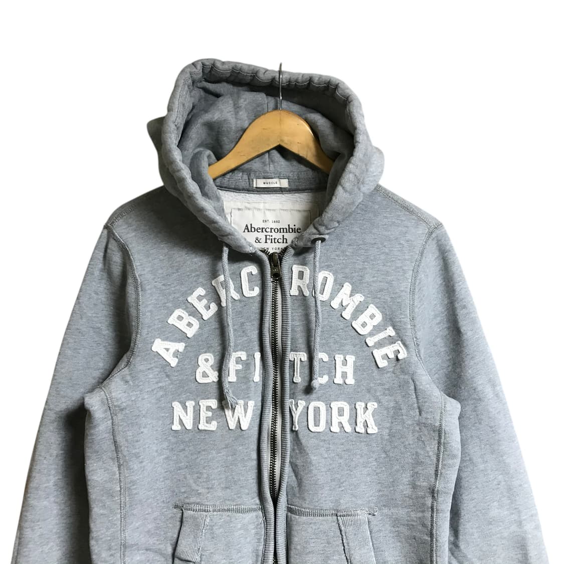 아베크롬비 이치로고 후드집업자켓 상품이미지1