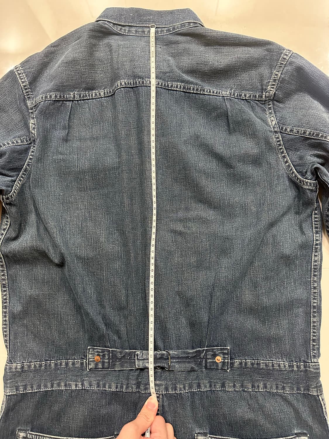 더블알엘 데님 커버올 (점프수트) 상품이미지7