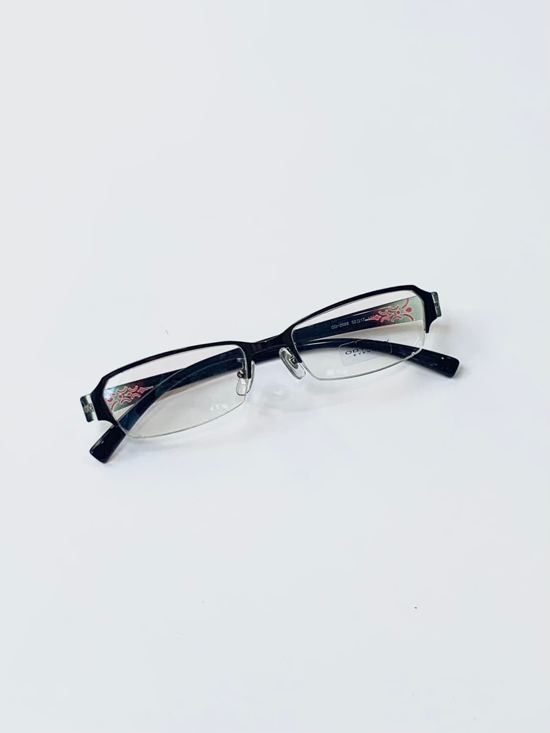 [픽키-522] ODYSSEY EYEWEAR 반무테 프레임 안경 안경테 상품이미지1