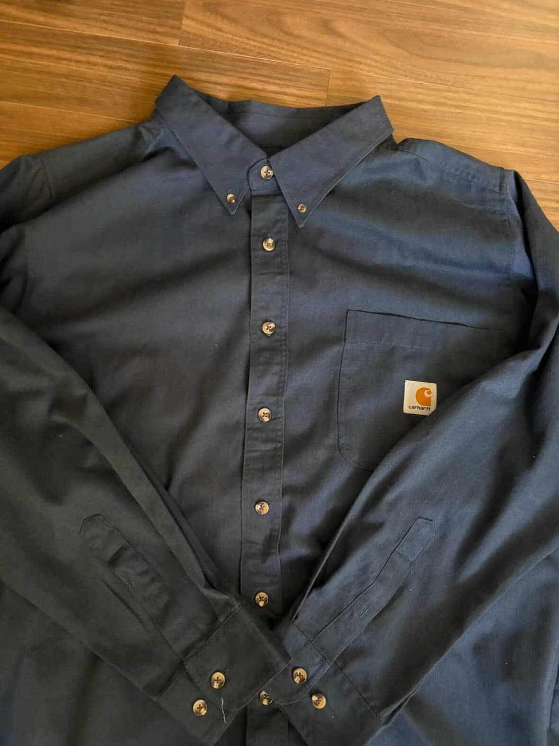 칼하트 네이비 셔츠 상품이미지2