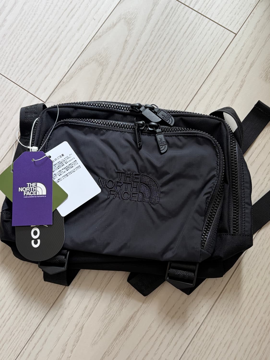 [2컬러/미개봉새상품] 노스페이스 퍼플라벨 코듀라 나일론 숄더백 가방 상품이미지1