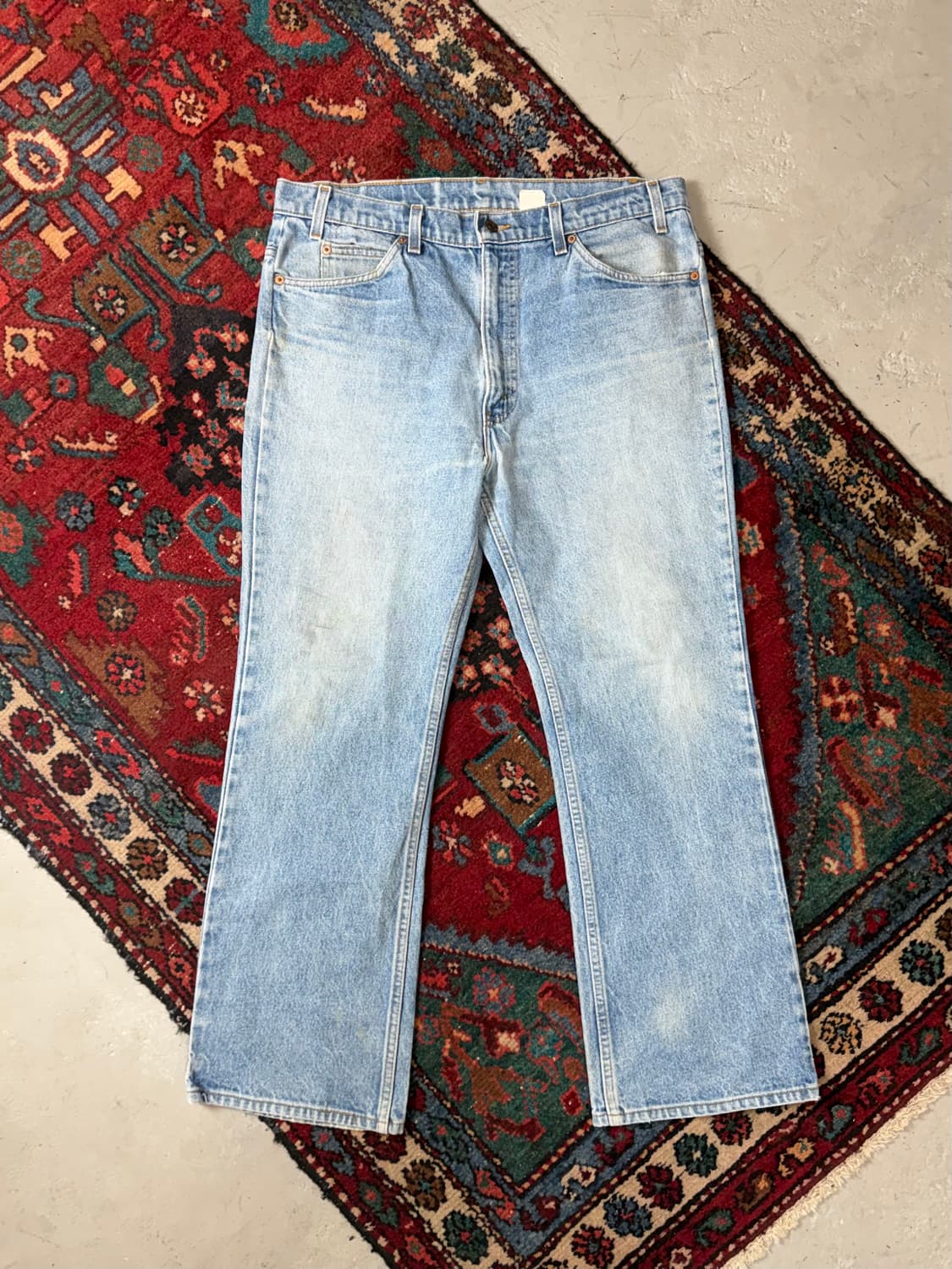 90's USA Made 빈티지 리바이스 517 오렌지탭 부츠컷 상품이미지1