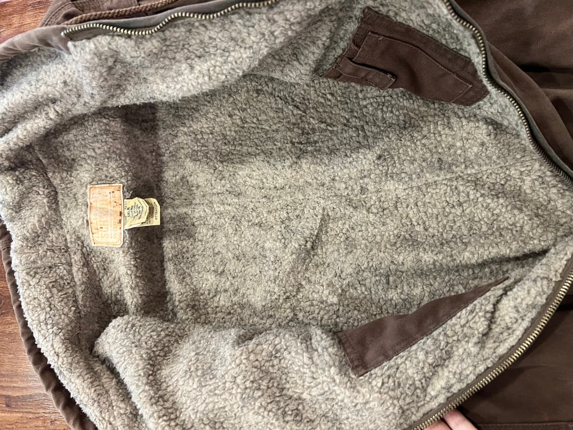 슈미트 워크자켓 초코브라운 3xl 빅사이즈 상품이미지4