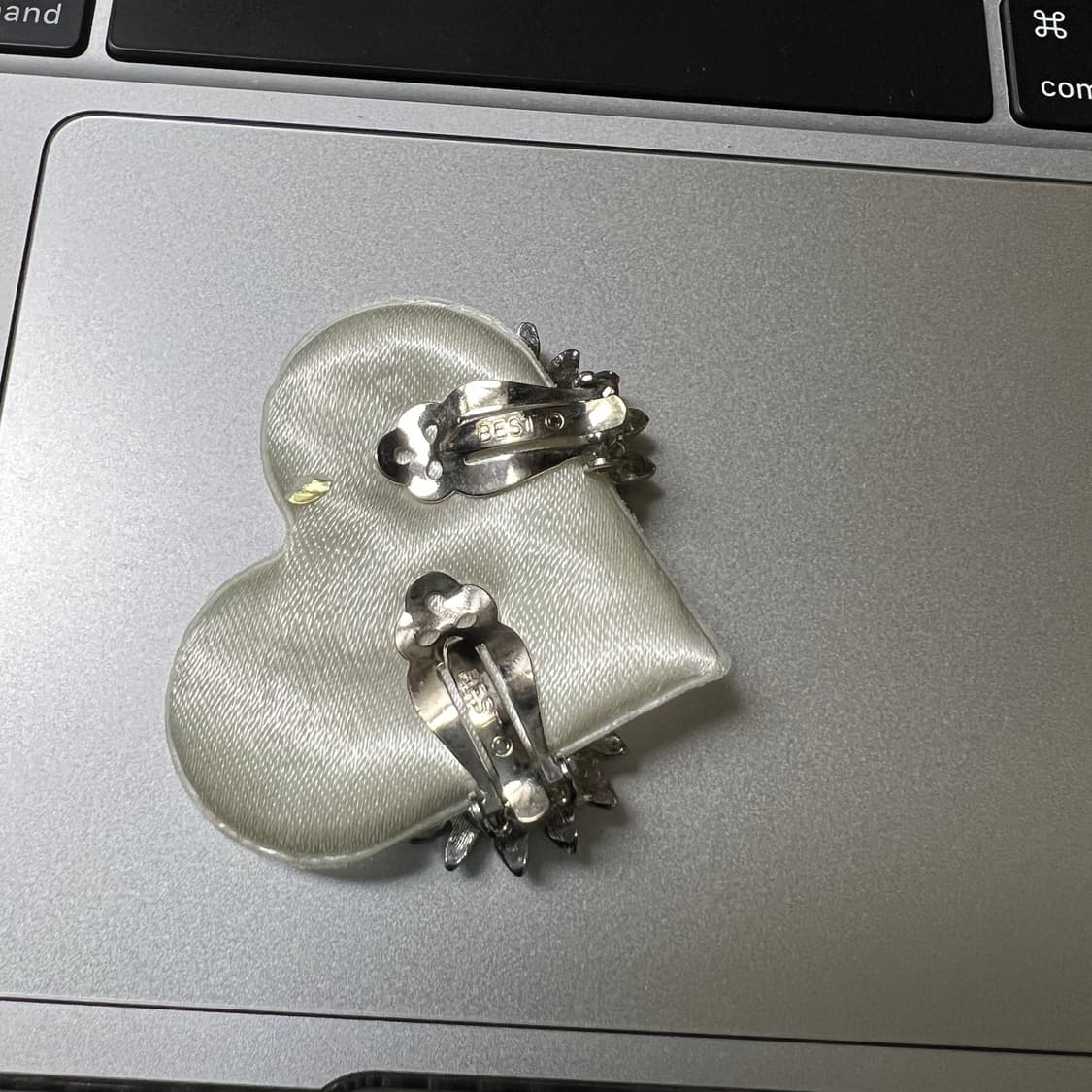 빈티지 플라워 클립온 귀걸이 상품이미지5