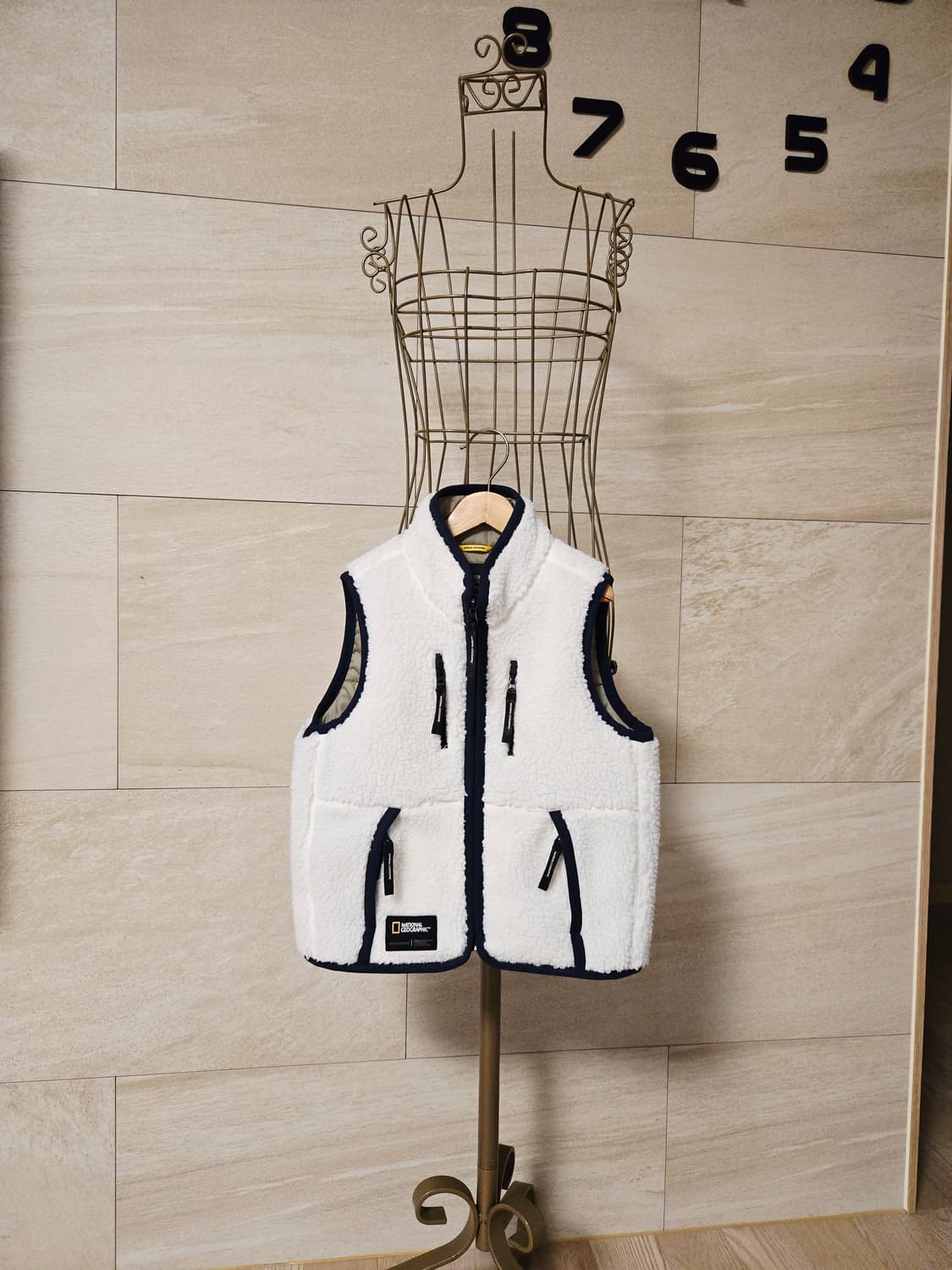 [120] 내셔널지오그래픽 아동 플리스 패딩 조끼 상품이미지1