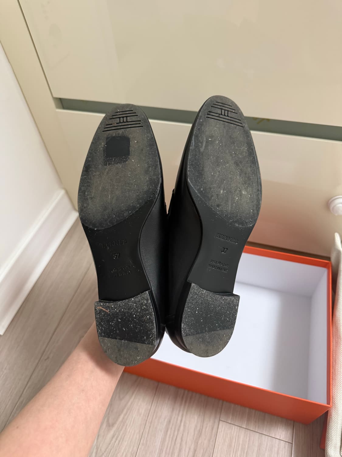 에르메스 파리로퍼(37) 1회 착용 상품이미지5