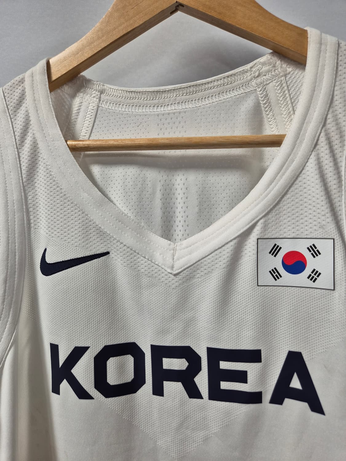 *무료배송*나이키 국대 농구 유니폼 올드스쿨 48/L사이즈(상태A급) 상품이미지4