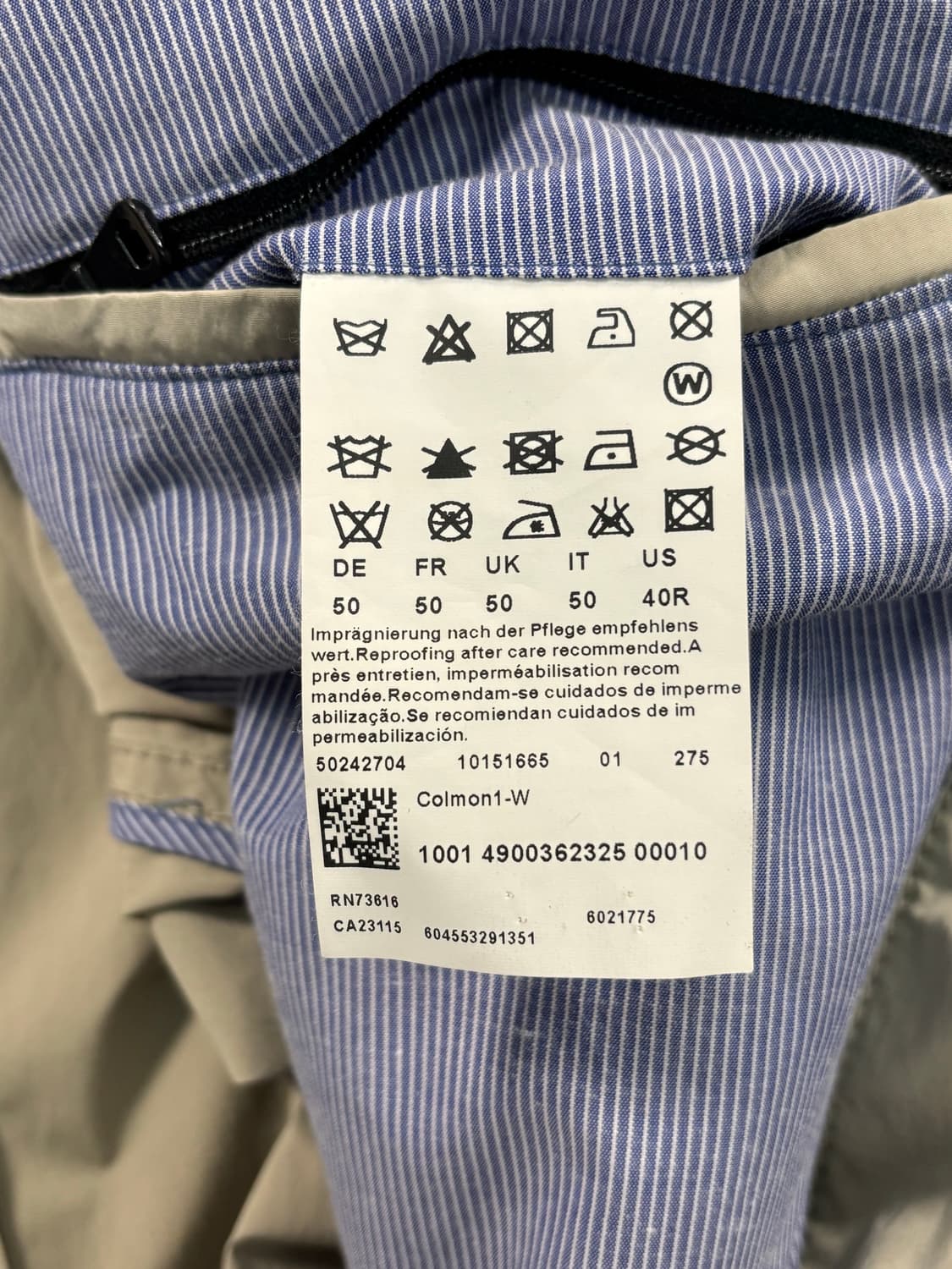 휴고보스 바이커 자켓 상품이미지8