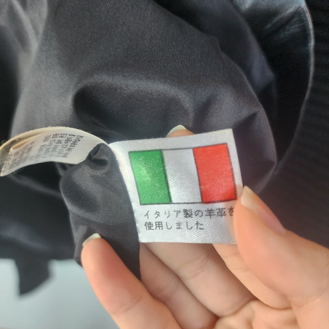 명품 이태리 가죽 트리밍 자켓 상품이미지8