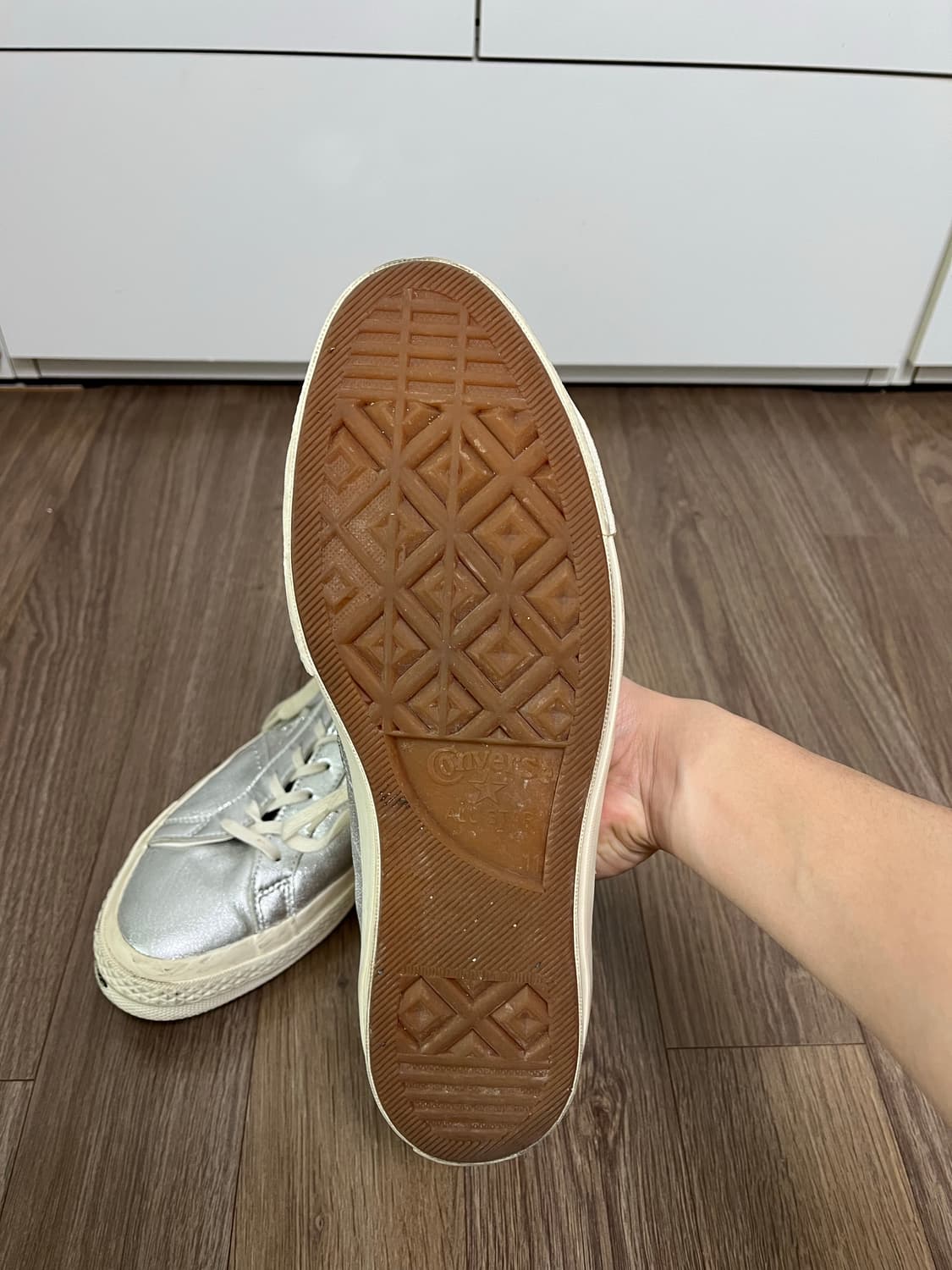 컨버스 원스타 로우 실버 상품이미지4