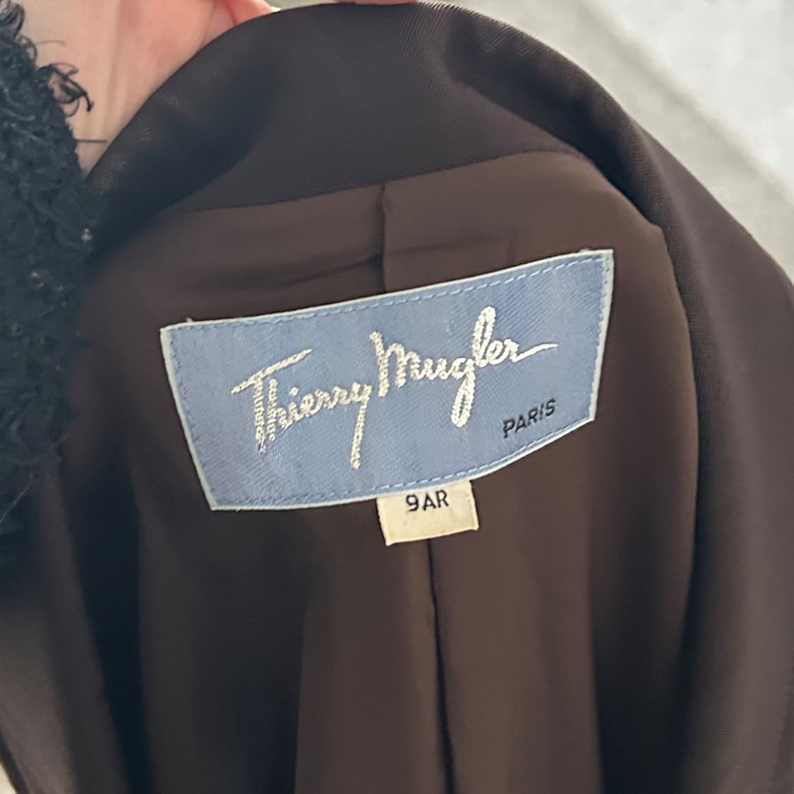 Mugler FW89 Peplum Wool Jacket 상품이미지7